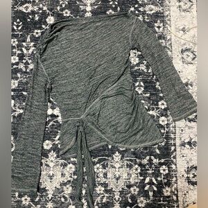 Free People Asymmetric Long Sleeve Top